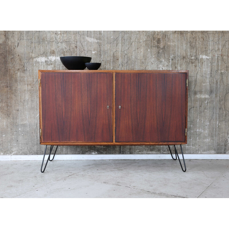 Enfilade vintage Palisander Kommode Poul Hundevad 1960