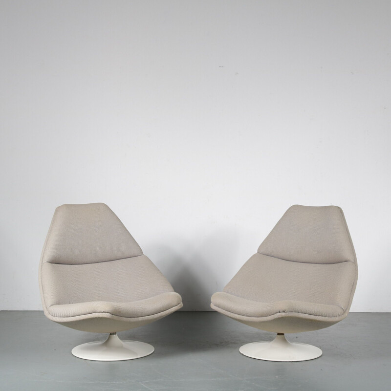 Fauteuil lounge vintage de Geoffrey Harcourt pour Artifort, Pays-Bas 1960