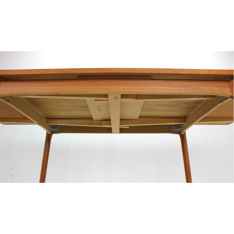 Vintage Extendable Dining Table by Henning Kaerjnulf for Vejle Stole Møbelfabrik, 1960