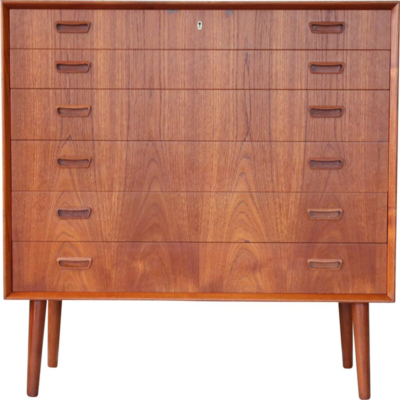 Teak Vintage Chest of Drawers Bornholm 1960s