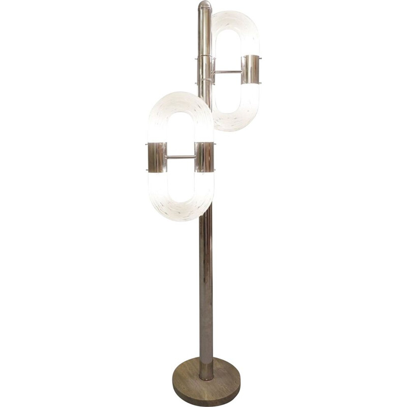 Vintage Aldo Nason Floor Lamp in Murano Glass, 1970