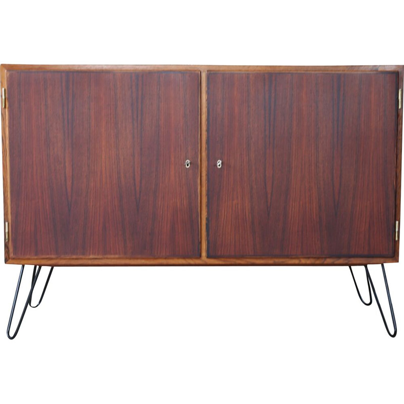 Vintage Cabinet Palisander Kommode Poul Hundevad 1960s