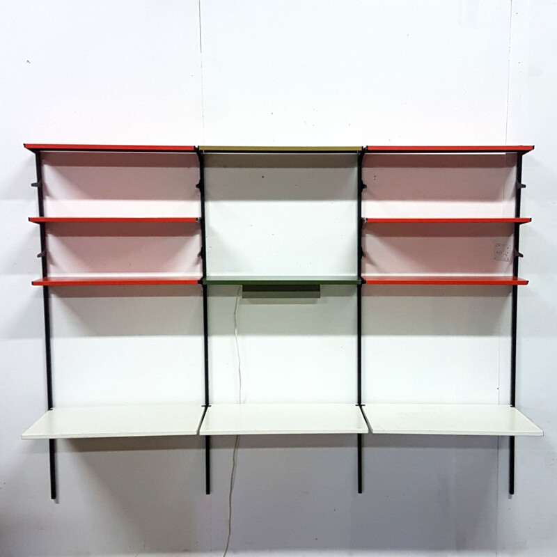 Vintage wall unit by Adriaan Dekker for Tomado, Netherlands 1950