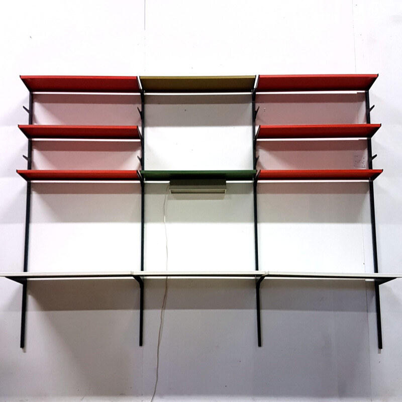 Vintage wall unit by Adriaan Dekker for Tomado, Netherlands 1950