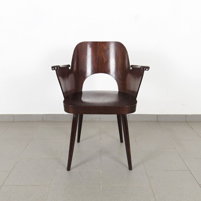 Vintage Armchair by Oswald Haerdtl Czechoslovakia 1960