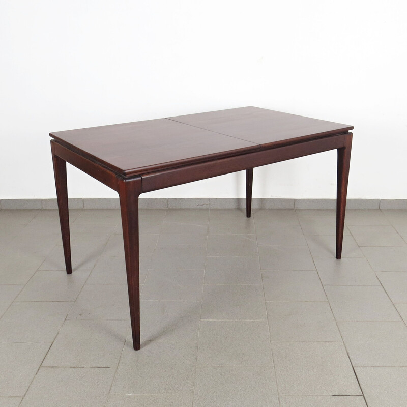 Vintage Dining table by Drevotvar Jablonne nad Nisou Czechoslovakia 1970s