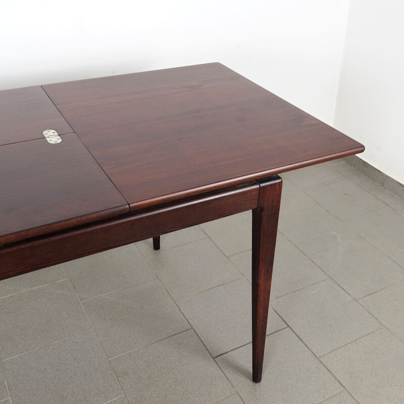 Vintage Dining table by Drevotvar Jablonne nad Nisou Czechoslovakia 1970s