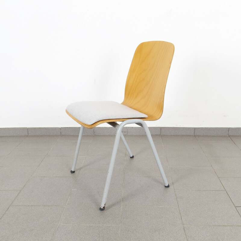 Set van 10 vintage eetkamerstoelen, Tsjechoslowakije 1970