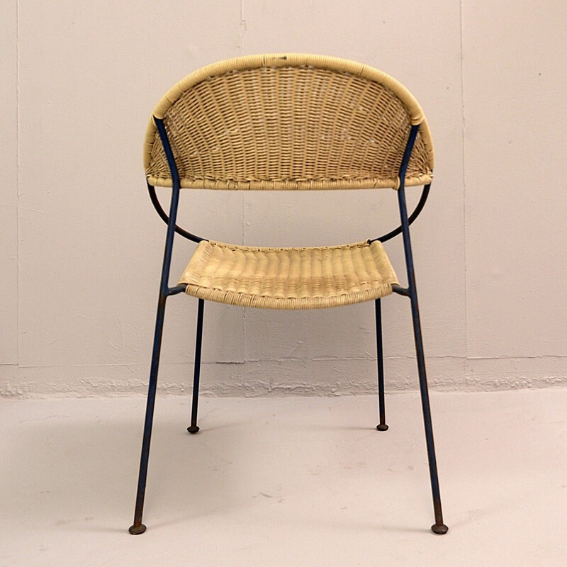 Set of 6 vintage chairs Du41 by Gastone Rinaldi for Rima, Italy 1956