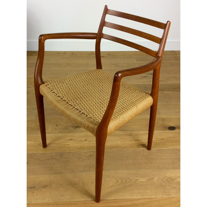 Ensemble de salle à manger scandinave en teck, Niels O. MOLLER - 1960