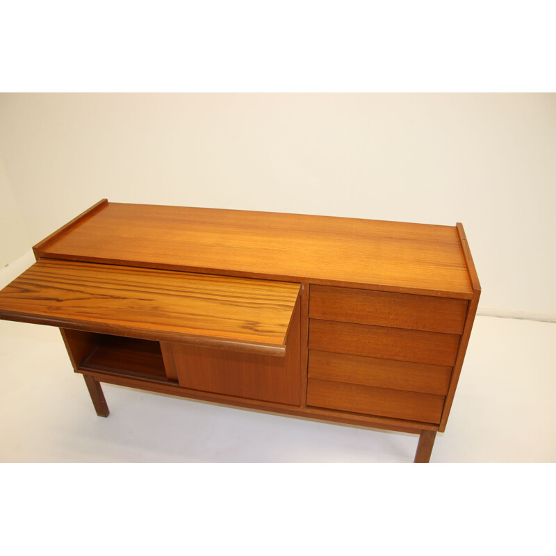 Vintage kast met Deens bureau