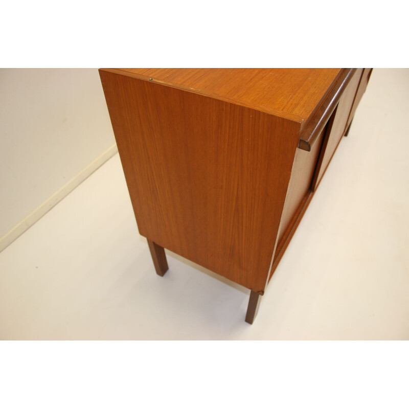 Vintage wall cupboard with desktop Danish