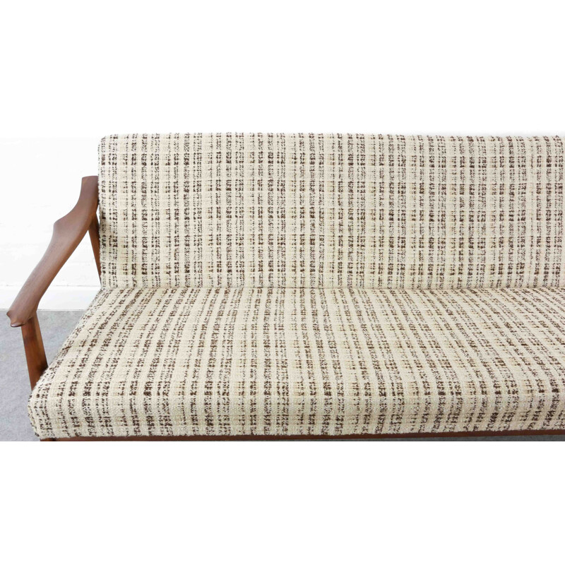 Vintage Sofa  Sofa Bed  Daybed, in Teak,Scandinavian 1960s