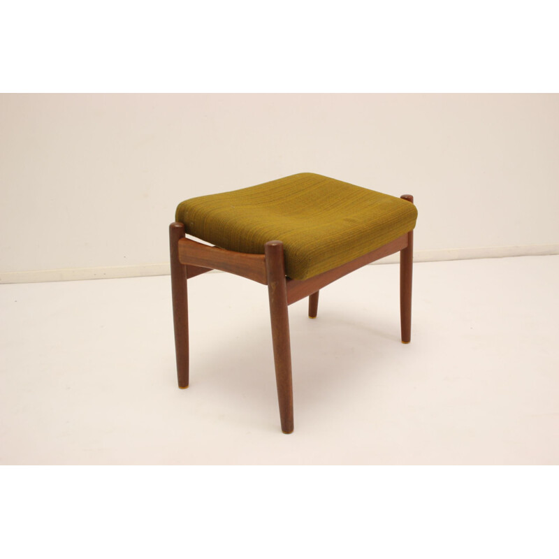 Vintage footstool or hocker Danish