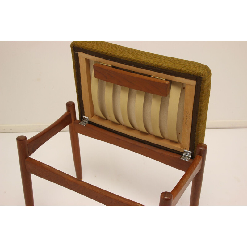 Vintage footstool or hocker Danish