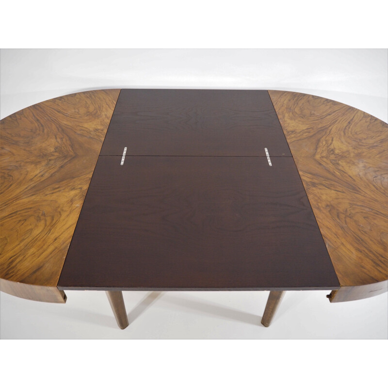 Vintage Dining Table by Jindřich Halabala, 1950s