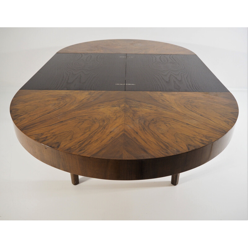 Vintage Dining Table by Jindřich Halabala, 1950s