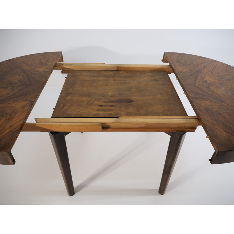 Vintage Dining Table by Jindřich Halabala, 1950s