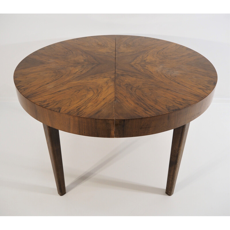 Vintage Dining Table by Jindřich Halabala, 1950s