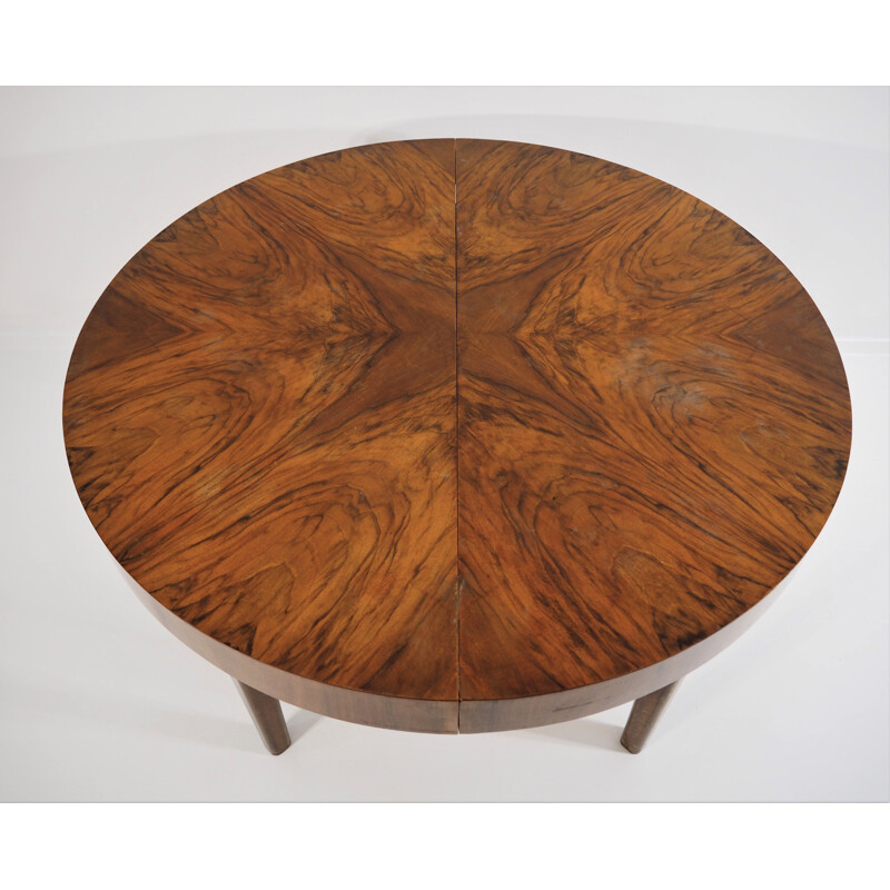 Vintage Dining Table by Jindřich Halabala, 1950s