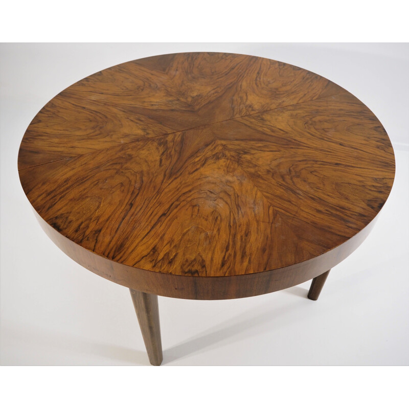 Vintage Dining Table by Jindřich Halabala, 1950s