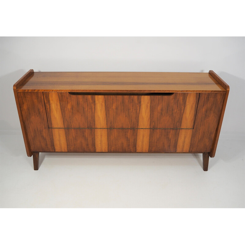 Vintage Bedding chest in walnut, 1970s