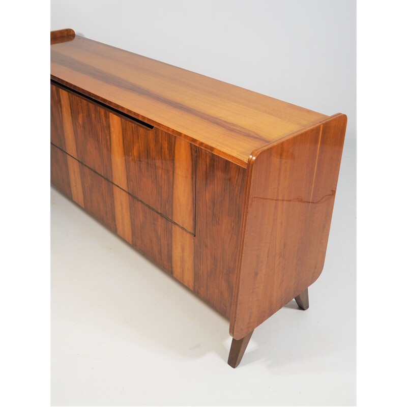 Vintage Bedding chest in walnut, 1970s