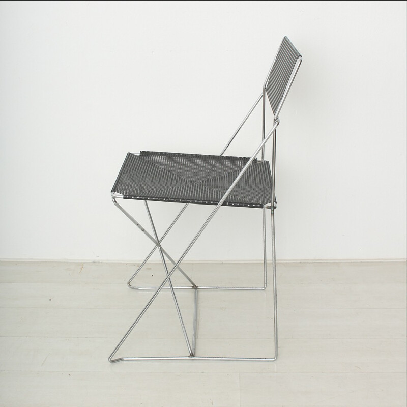 Pair of Hybodan stacking chairs, Niels Jørgen HAUGESEN - 1970s