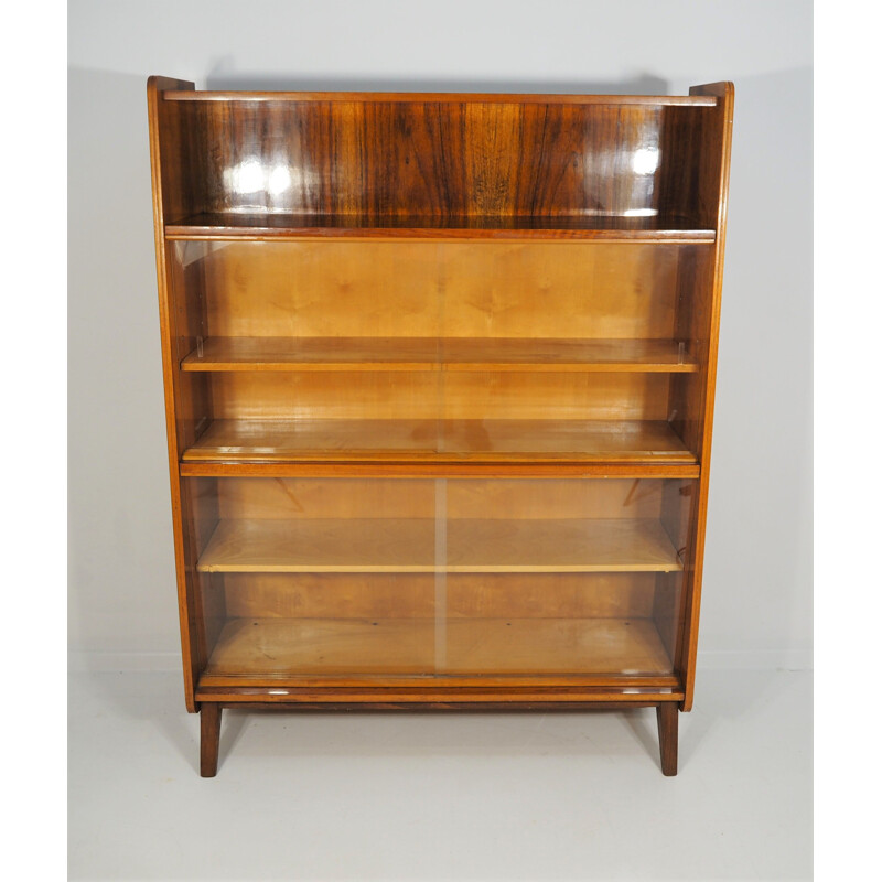 Vintage Walnut Cupboard from Tatra, 1960s