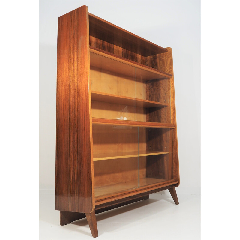 Vintage Walnut Cupboard from Tatra, 1960s