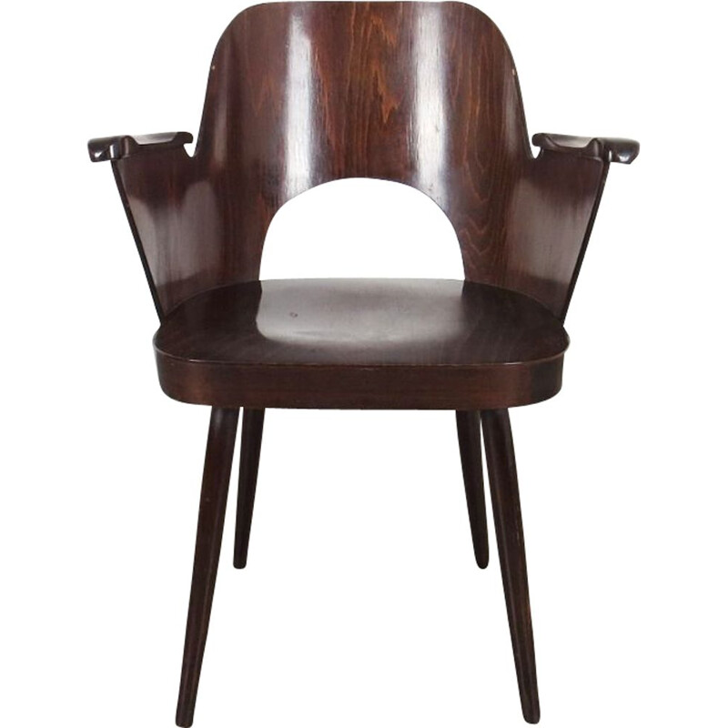 Vintage Armchair by Oswald Haerdtl Czechoslovakia 1960