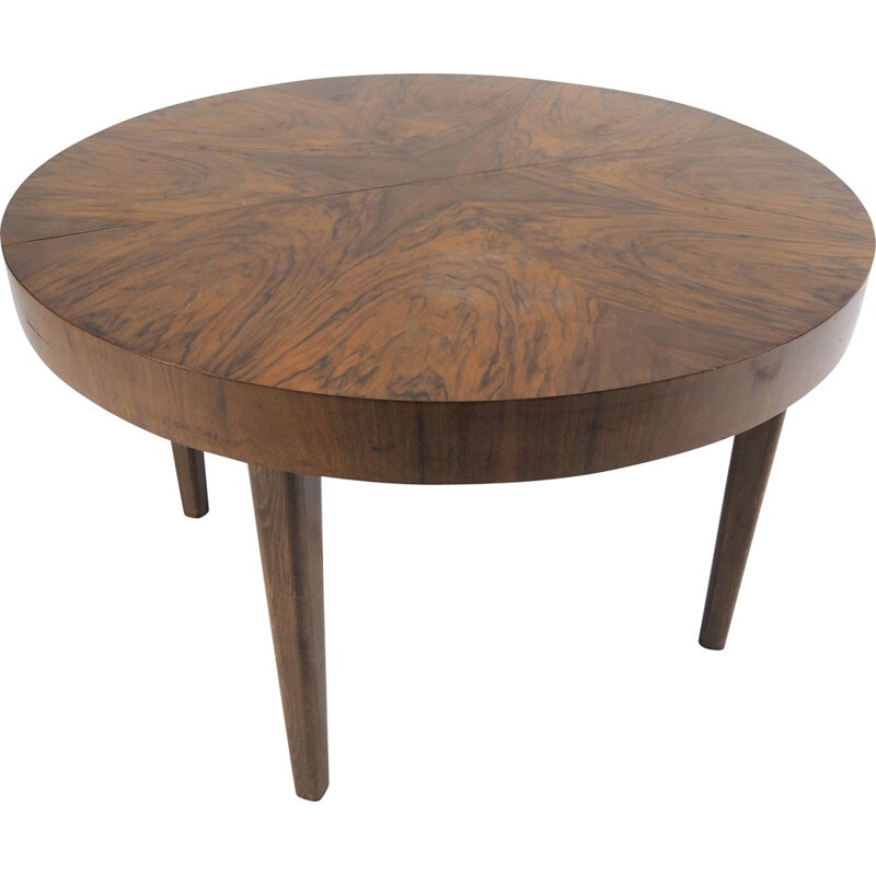 Vintage Dining Table by Jindřich Halabala, 1950s