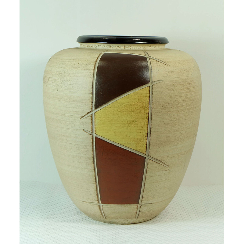 Duemler & Breiden German vase in ceramic - 1950s