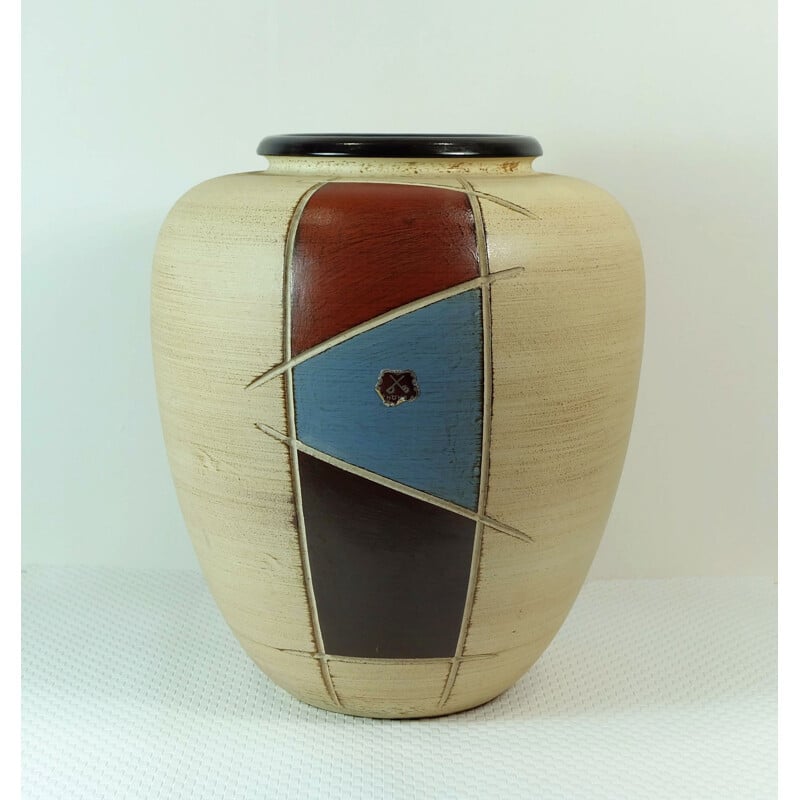 Duemler & Breiden German vase in ceramic - 1950s