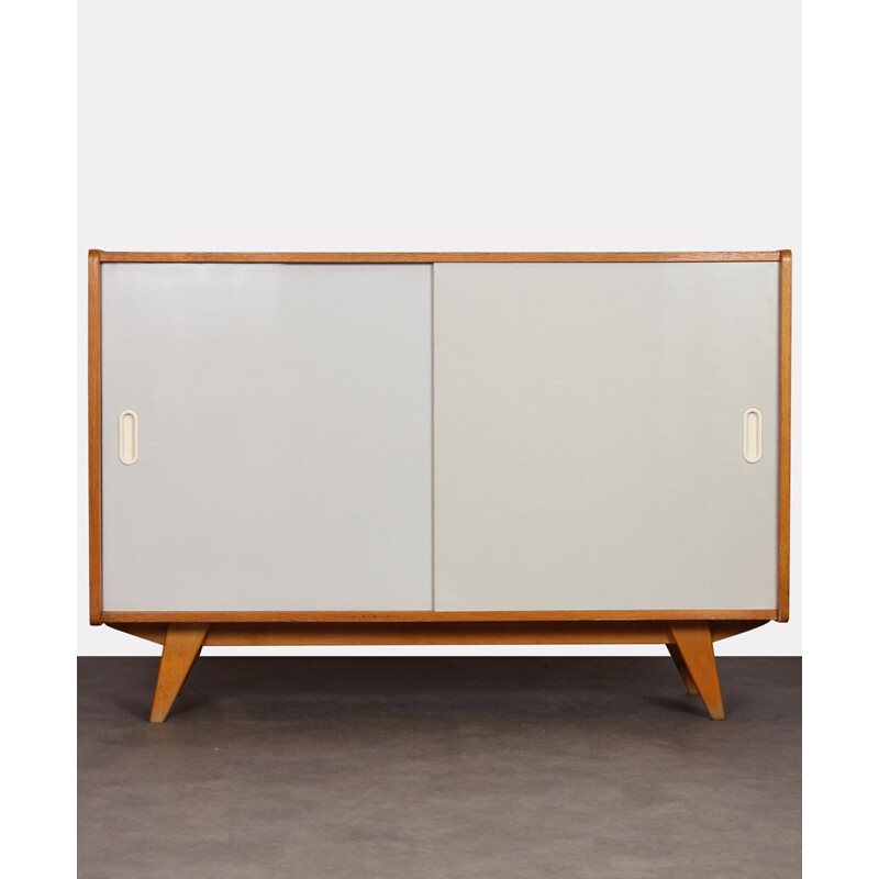Vintage white chest of drawers by Jiri Jiroutek, model U-452, 1960