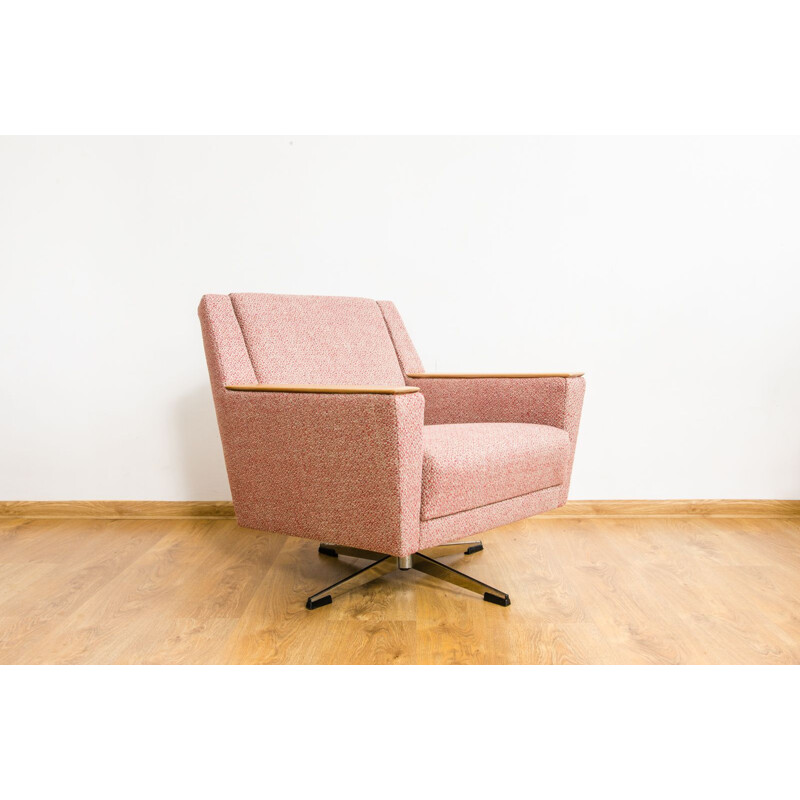 Mid Century Swivel Armchair 1970s