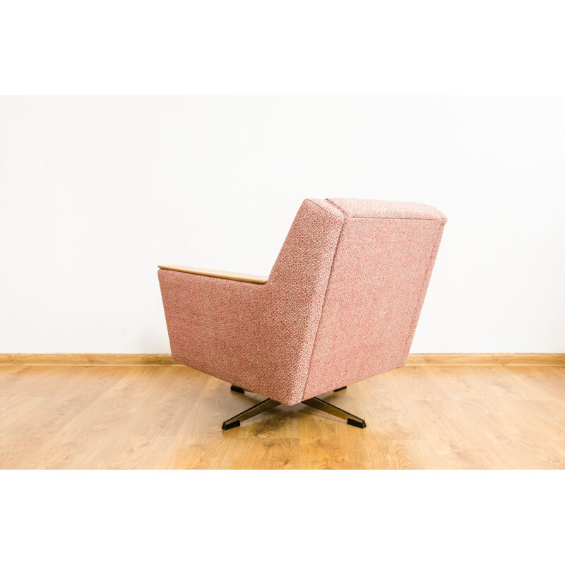 Mid Century Swivel Armchair 1970s