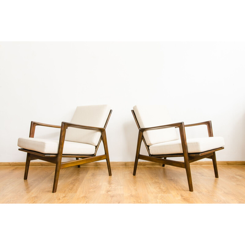 Pair Of Mid Century Armchairs 1960s