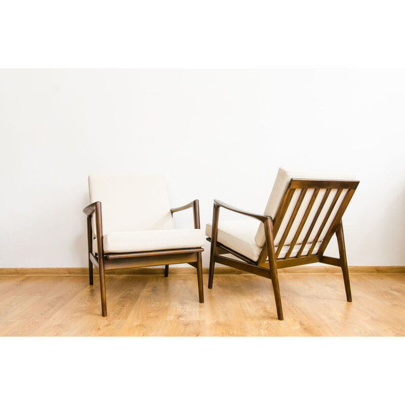 Pair Of Mid Century Armchairs 1960s