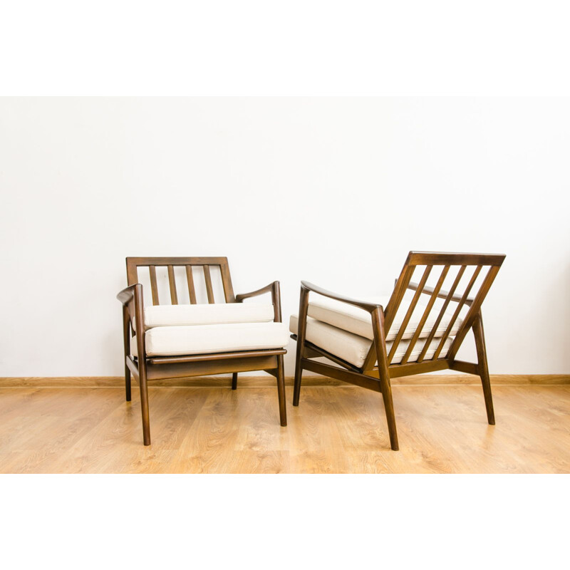 Pair Of Mid Century Armchairs 1960s