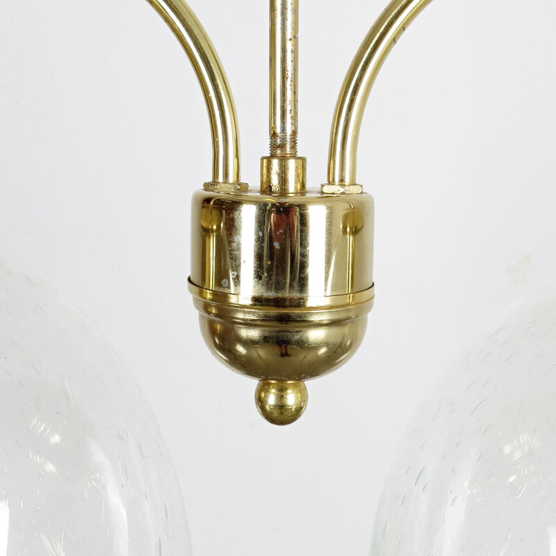 Vintage chandelier by Kamenicky Senov, Czechoslovakia 1970