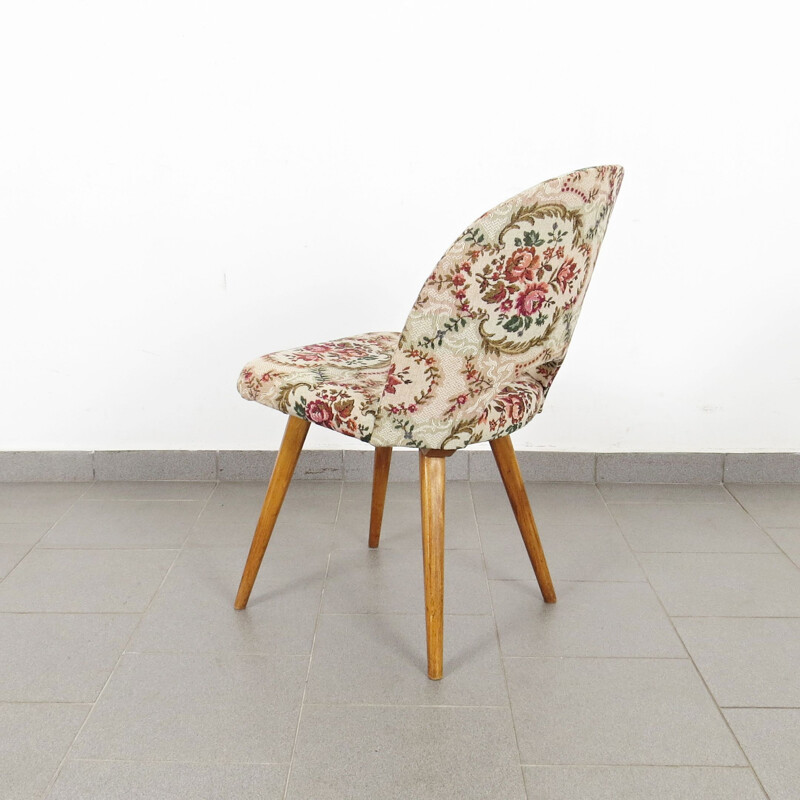 4 Vintage Dining chair Czehoslovakia 1960