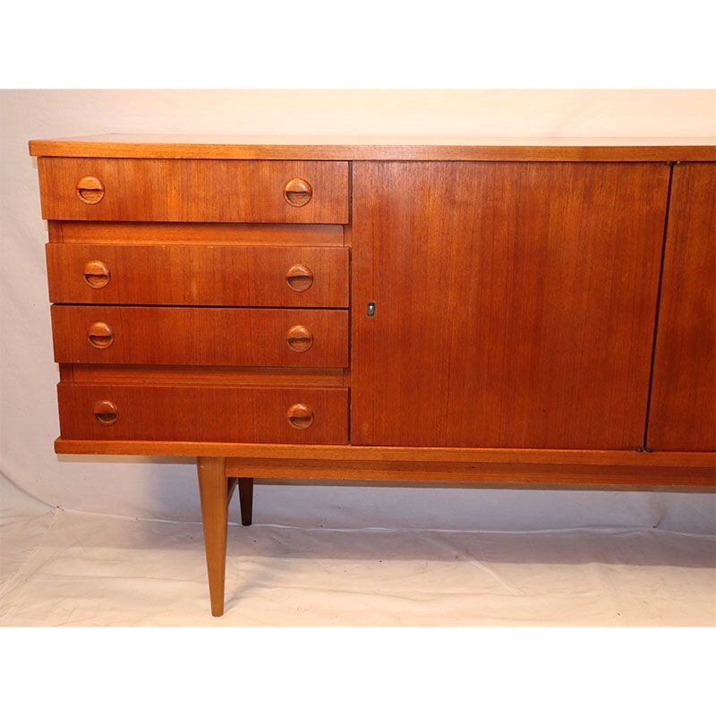 Vintage teak sideboard Scandinavian 1960