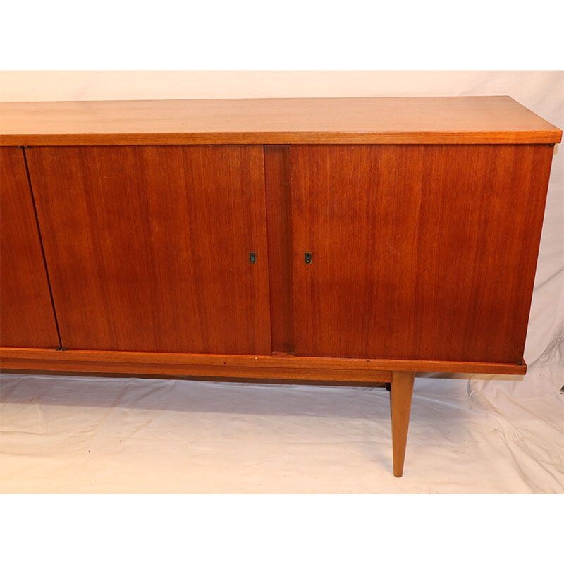 Vintage teak sideboard Scandinavian 1960