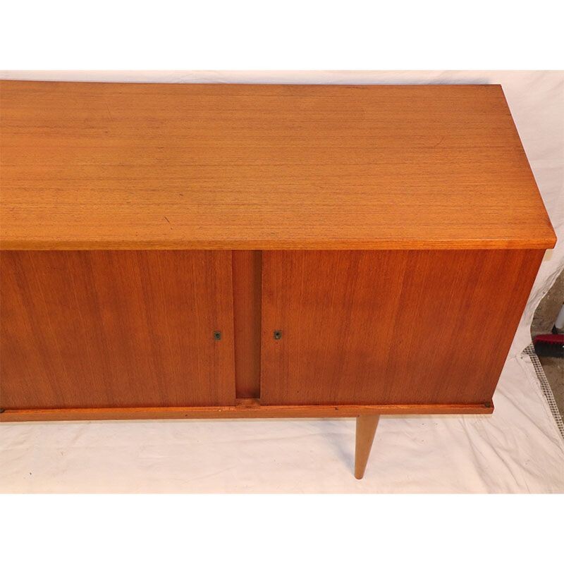 Vintage teak sideboard Scandinavian 1960