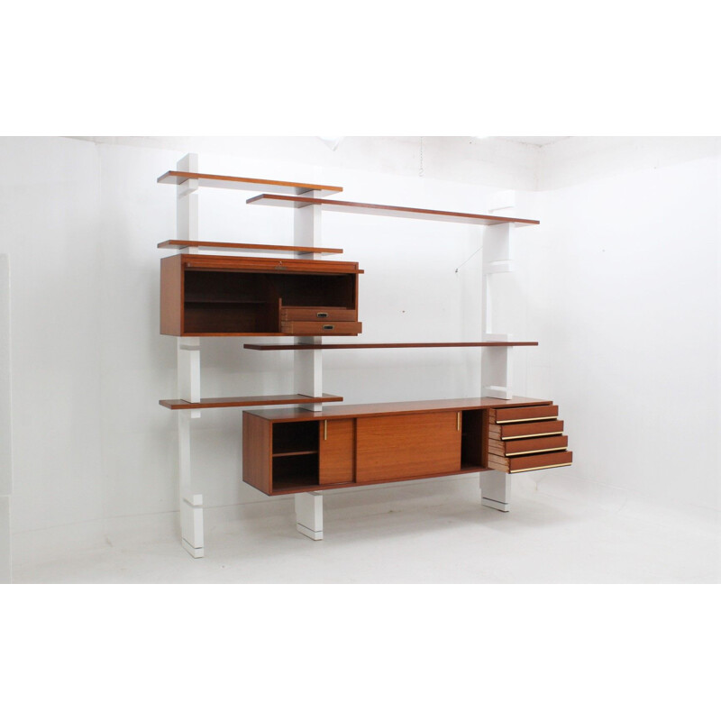 Vintage Extenso modular bookcase AMMA 1960s