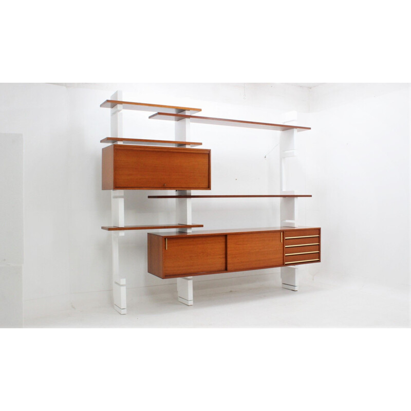 Vintage Extenso modular bookcase AMMA 1960s