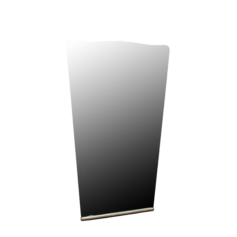 Midcentury asymetric wall mirror