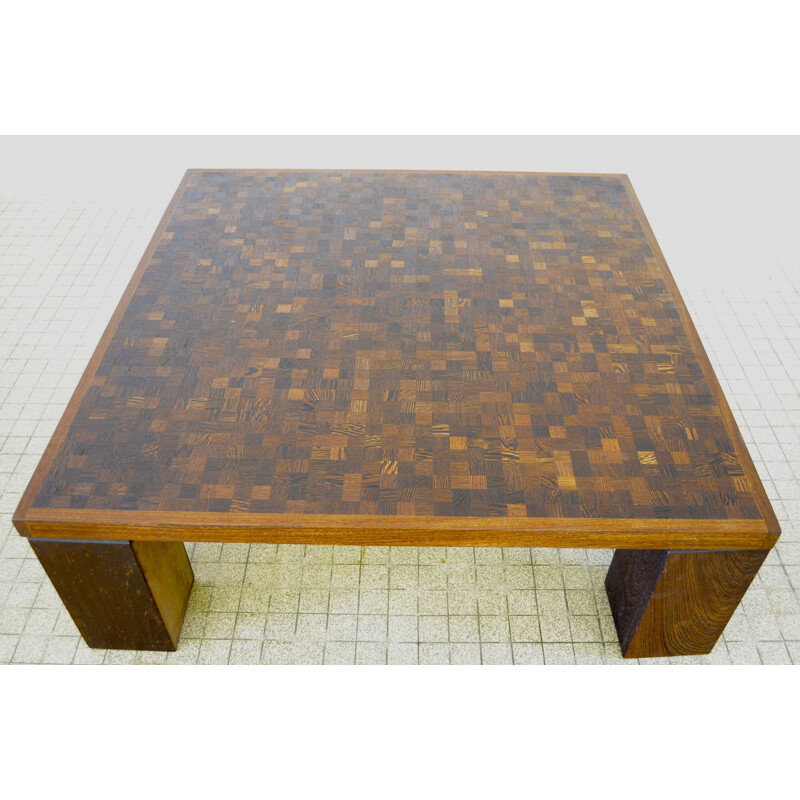 Vintage coffee table by Middelboe & Lindum Tranekaer wengé