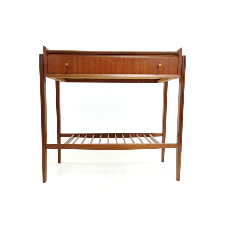 Vintage Teak Console Table 1960